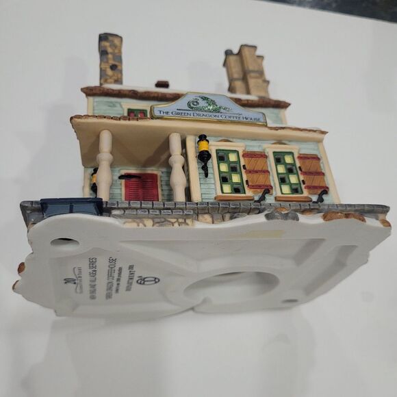 Dept 56 New England Village - Green Dragon Coffee House 56678 Retired No Box - Picture 8 of 10